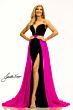 Black-Fuchsia
