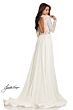 Johnathan Kayne 8013 Long Overskirt Cutout Back Dress