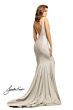 Johnathan Kayne 9213 Scoop Back Ruched Bodice Dress