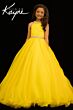 Johnathan Kayne C114 Beaded Waist Halter Neck Dress