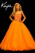 Johnathan Kayne C146 V-Back Beaded Bodice Dress