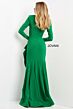 Jovani 06995 Wrap Skirt Long Sleeve Dress