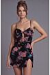 Jovani 49235 Slit Skirt Spaghetti Strap Dress