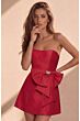 Jovani 51549 Bow Accent Strapless Dress