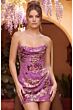 Jovani 52334 Backless Floral Dress
