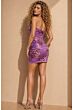 Jovani 52334 Backless Floral Dress
