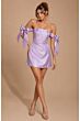 Jovani 52367 Bow Strap Off The Shoulder Dress