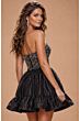 Jovani 52439 Beaded Bodice Ruffle Hem Dress