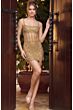 Jovani 53232 Illusion Corset Waist Beaded Dress