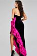 Jovani 39885 Ruffle Skirt Asymmetrical Dress