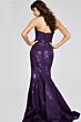 Jovani 40318 Strapless Metallic Dress