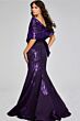 Jovani 40318 Strapless Metallic Dress