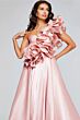 Jovani 40796 Ruffle One Shoulder Dress