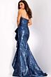 Jovani 42028 Ruffle Skirt Strapless Dress