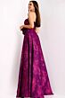 Jovani 40780 Asymmetrical Neckline Strapless Dress