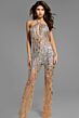 Jovani 40897 Halter Neck Embellished Jumpsuit