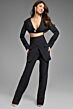 Jovani 42120 Long Sleeve V-Neck Pant Suit