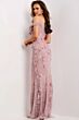 Jovani 44007 Off The Shoulder Floral Dress