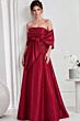 Jovani 44352 Stylized Wrap Strapless Dress