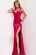 Jovani 44396 High Slit Backless Dress
