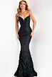 Jovani 44414 Pointed Sweetheart Neckline Ruched Dress