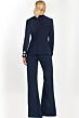 Jovani 47615 Plunging Collar Neckline Long Sleeve Pant Suit