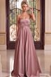 Jovani 49688 Strapless Sweetheart Neckline Satin Dress