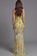 Jovani 49884 Embroidered Strapless Corset Bodice Dress