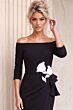 Jovani 55617 Off The Shoulder Stretch Crepe Dress