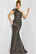 Jovani 06751 One Shoulder Metallic Dress