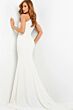 Jovani 06753 One Shoulder Crepe Dress