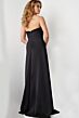 Jovani 23150 Double Slit Strapless Jumpsuit
