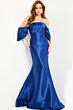 Jovani 23398 Drape Sleeve Off The Shoulder Dress