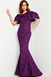 Jovani 23847 Off The Shoulder Floral Dress