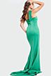 Jovani 23555 High Slit One Strap Dress
