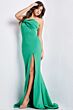 Jovani 23555 High Slit One Strap Dress