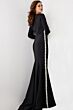 Jovani 24191 Long Sleeves Embellished Dress
