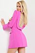 Jovani 24619 Plunging Neckline Blazer Dress