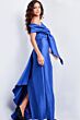 Jovani 24641 Knot Wrap Strapless Dress