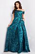 Jovani 25665 Off The Shoulder Side Pockets Dress