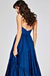 Jovani 26152 High Low Strapless Dress