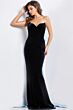 Jovani 26227 Bow Back Strapless Sweetheart Dress