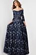 Jovani 26331 Embroidered Off The Shoulder Dress