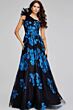 Jovani 36717 One Shoulder Floral Dress