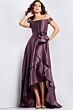 Jovani 37014 Corset Bodice High Low Dress