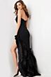 Jovani 37335 Ruffle Hem High Low Dress