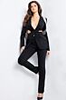Jovani 37347 Multi Cutout Plunging Neck Pant Suit