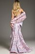 Jovani 31137 Ruffle Skirt Strapless Jacquard Dress