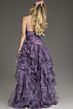 Jovani 38236 Ruffle Skirt Drop Waist Strapless Dress