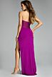 Jovani 42465 Beaded Corset Bodice High Slit Dress